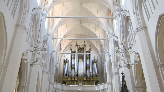 Innenraum Dom St. Nikolai, © F. Schöttke Innenraum Dom St. Nikolai